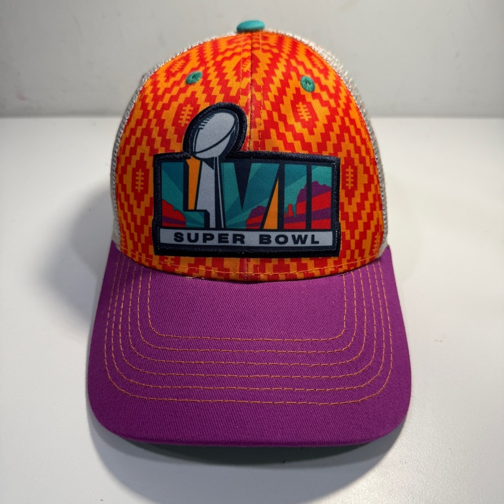 Arizona Official NFL Super Bowl LVII Snapback Hat Cap Chiefs Eagles 2023 unisex